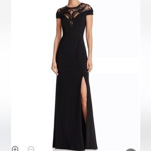 NWT Adrianna Papell Sequin Jersey Dress - Black